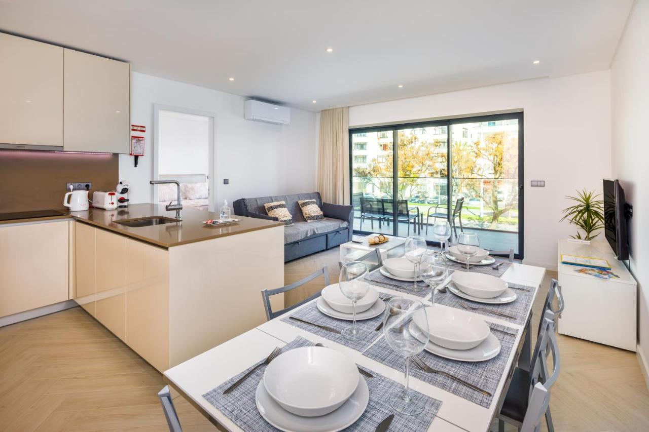 Apartamento Porlamar Quarteira Bagian luar foto